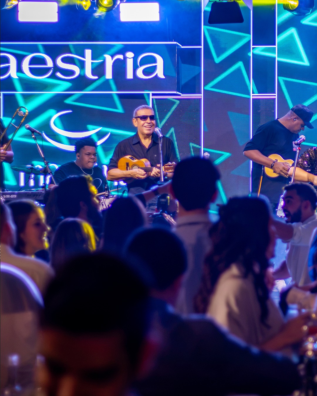 Banda Maestria no palco