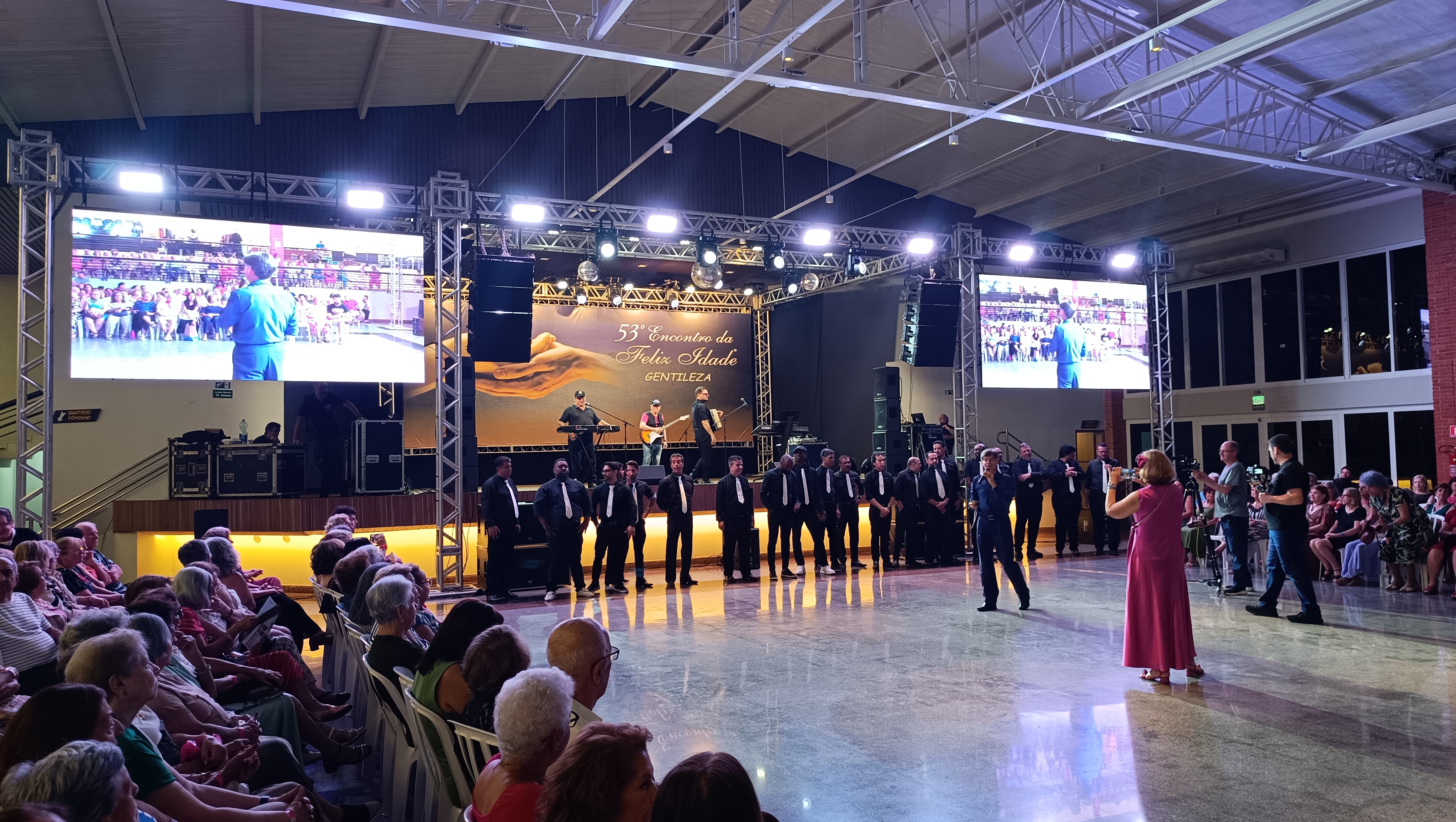 Apresentação da Equipe de Free Dance em Olímpia