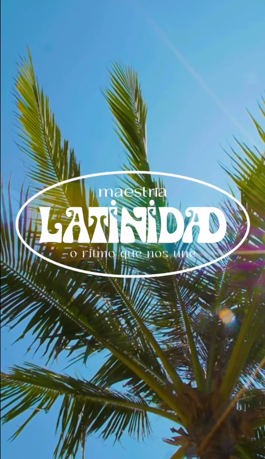 Identidade visual da Maestria Latinidad