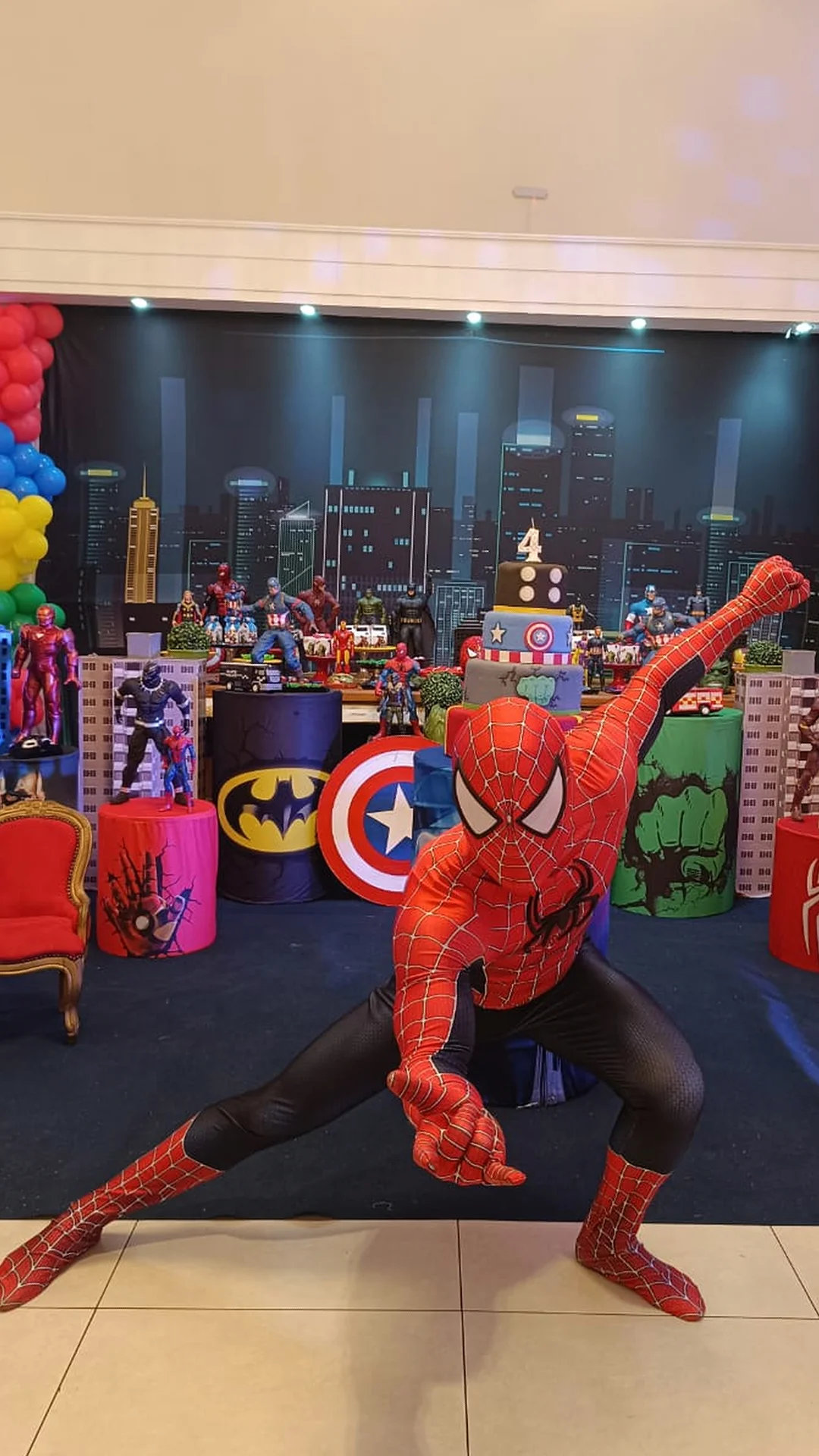 Homem-Aranha em animação da Realize