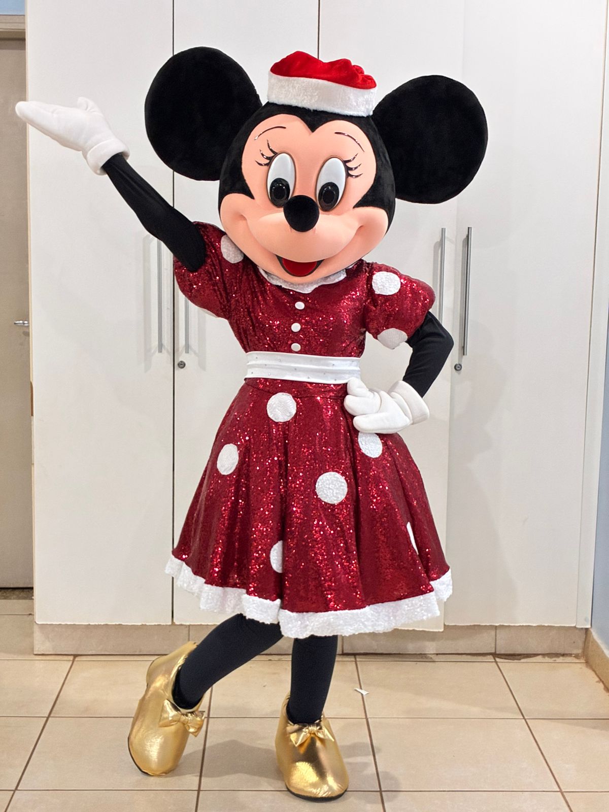 Minnie em especial de Natal da Realize
