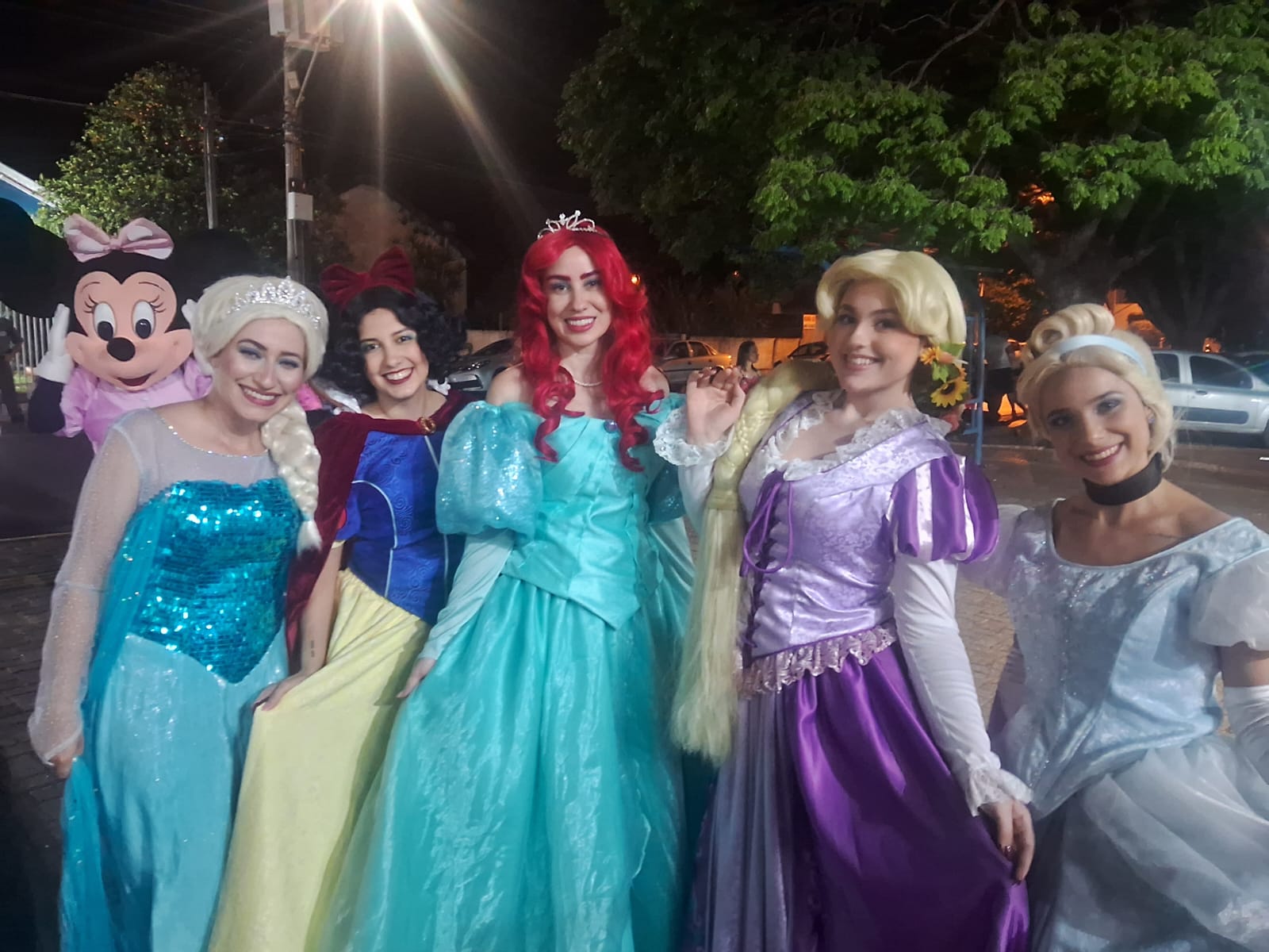 Princesas em animação da Realize
