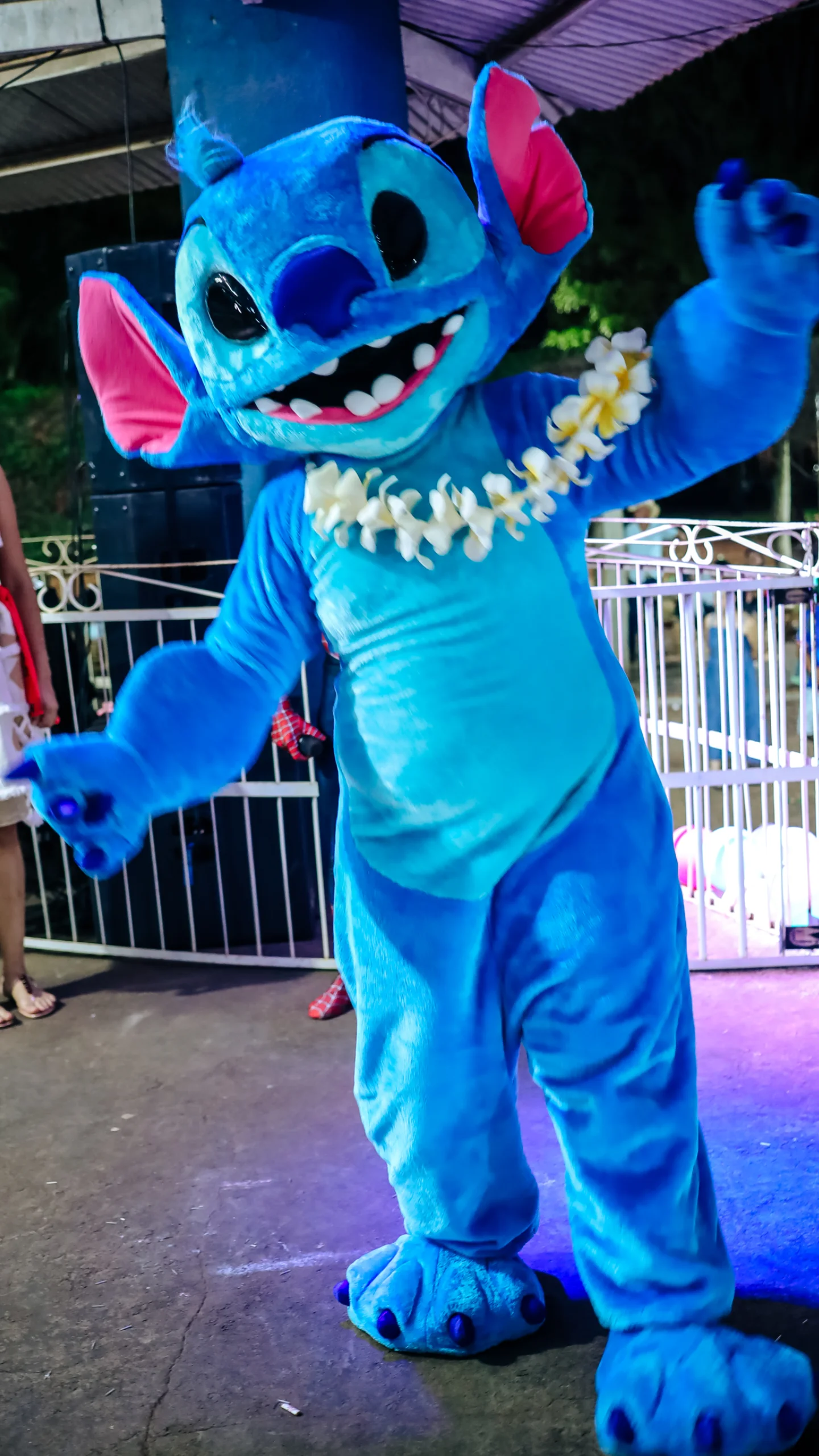Stitch em evento da Realize