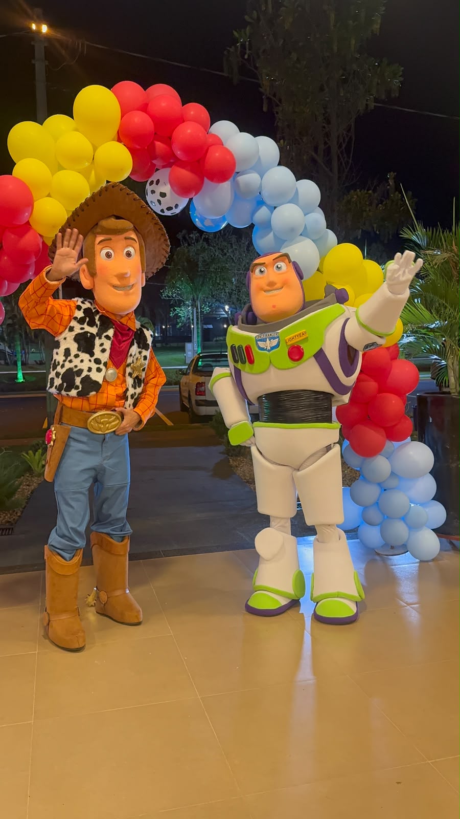 Personagens de Toy Story em animação da Realize